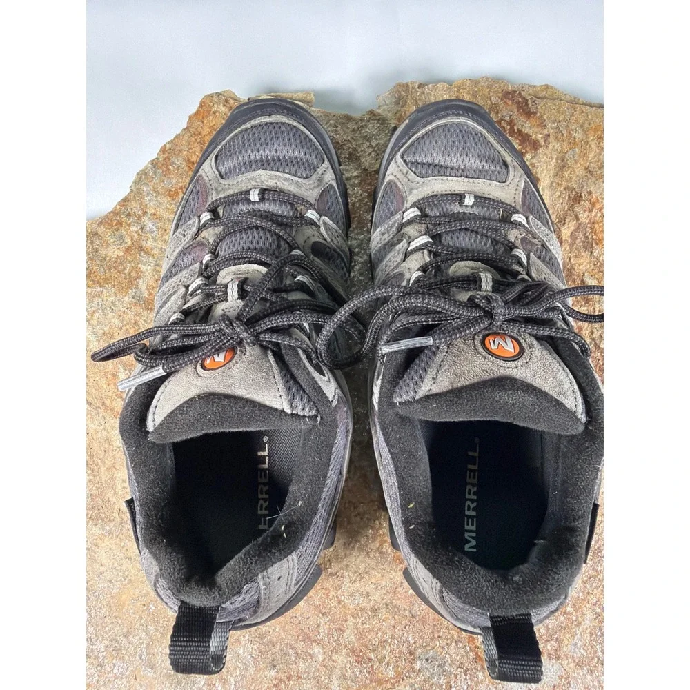 Merrell Moab 3 Waterproof Mens Hiking Shoes Grey Black J035855Z Size 8